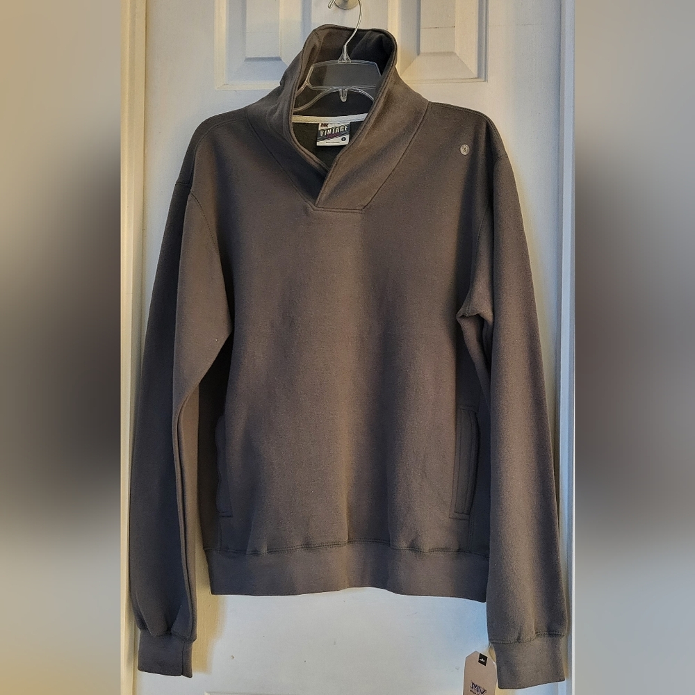 Brand New Vintage Charcoal Pullover